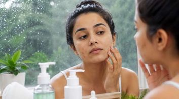 Why does acne get worse during the monsoon?